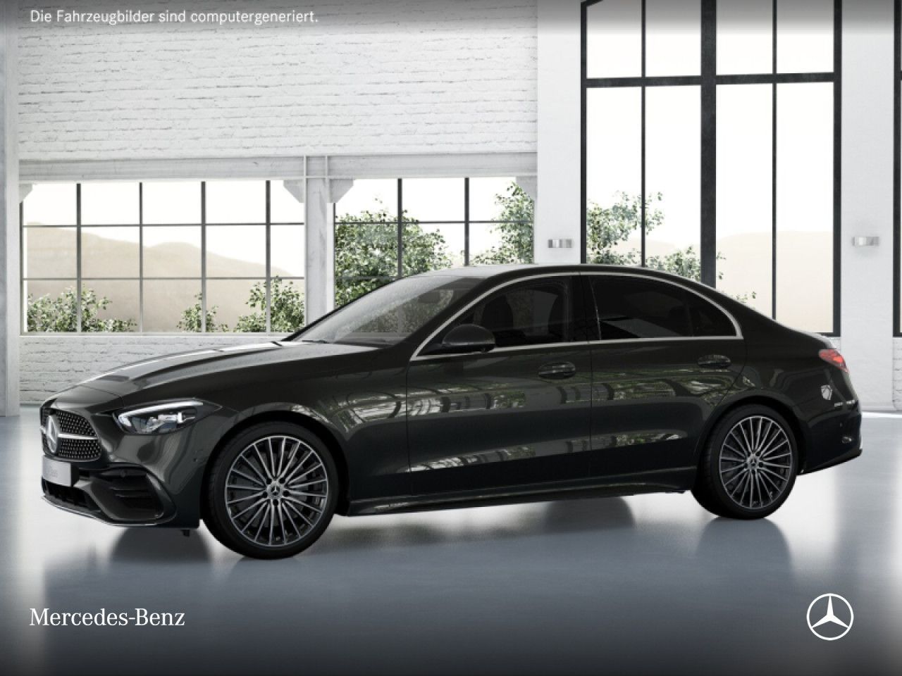 Mercedes-Benz C 180 AMG+360+AHK+LED+19"+TOTW+KEYLESS+9G foto 3