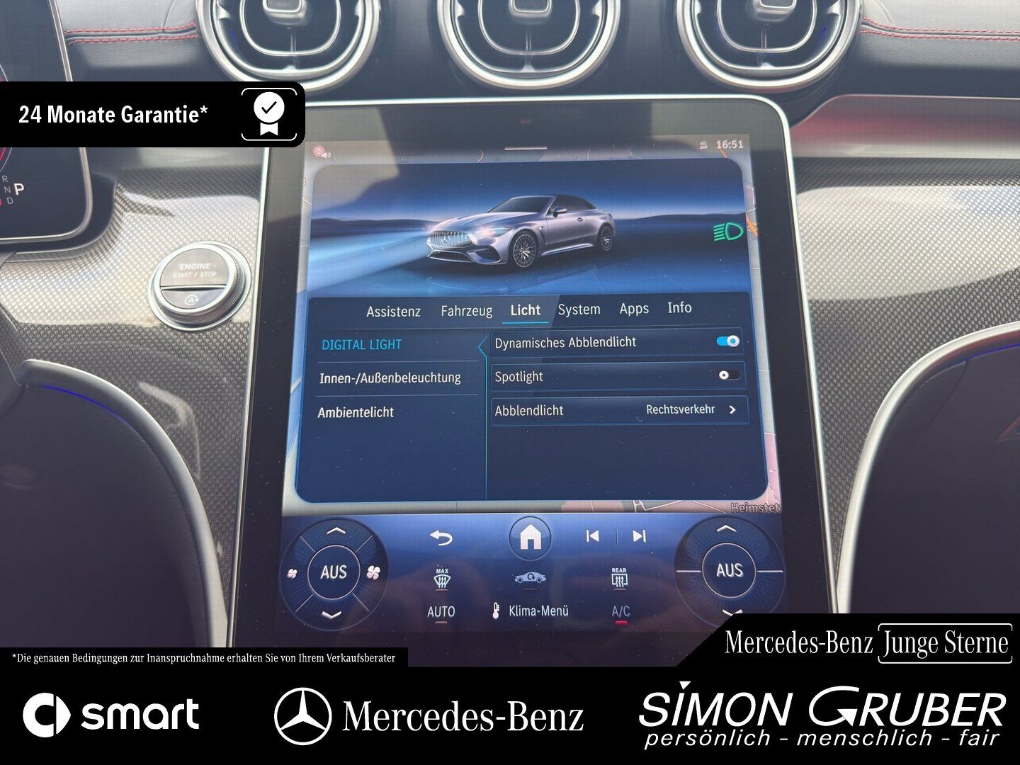 Fahrzeugabbildung Mercedes-Benz CLE 53 4M+ Cabrio AMG Optik Night Dyn+ Carbon II