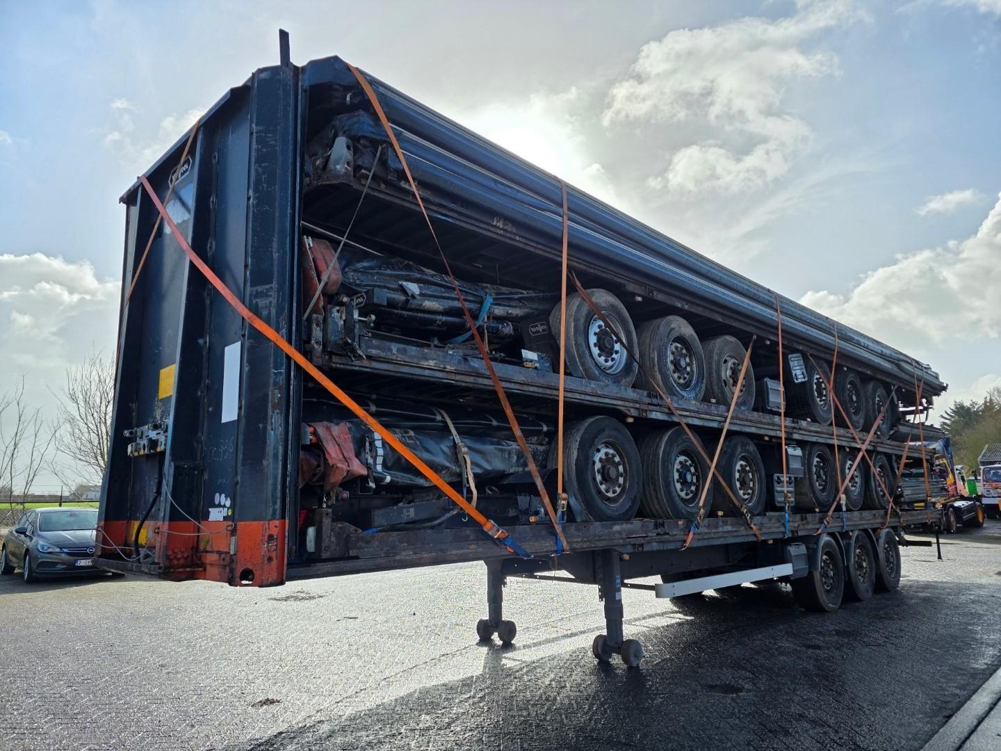 Vanhool 3B2011 - BPW - DISC Fünf dreiachsige Planenaufli