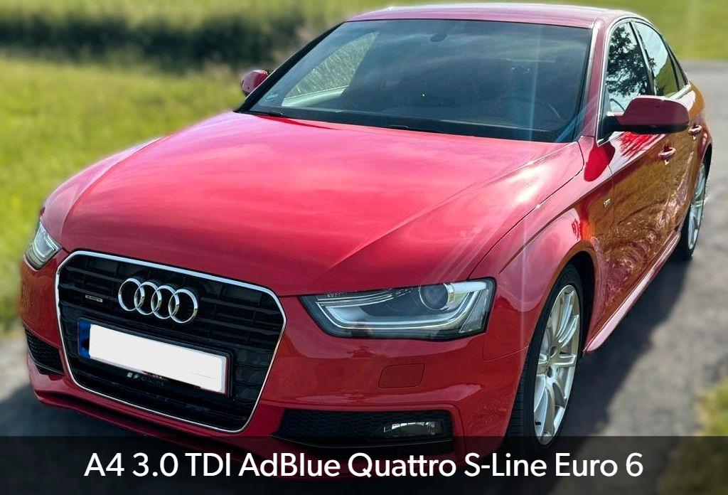 Audi A4 Lim. S line Sportpaket / plus quattro EURO6