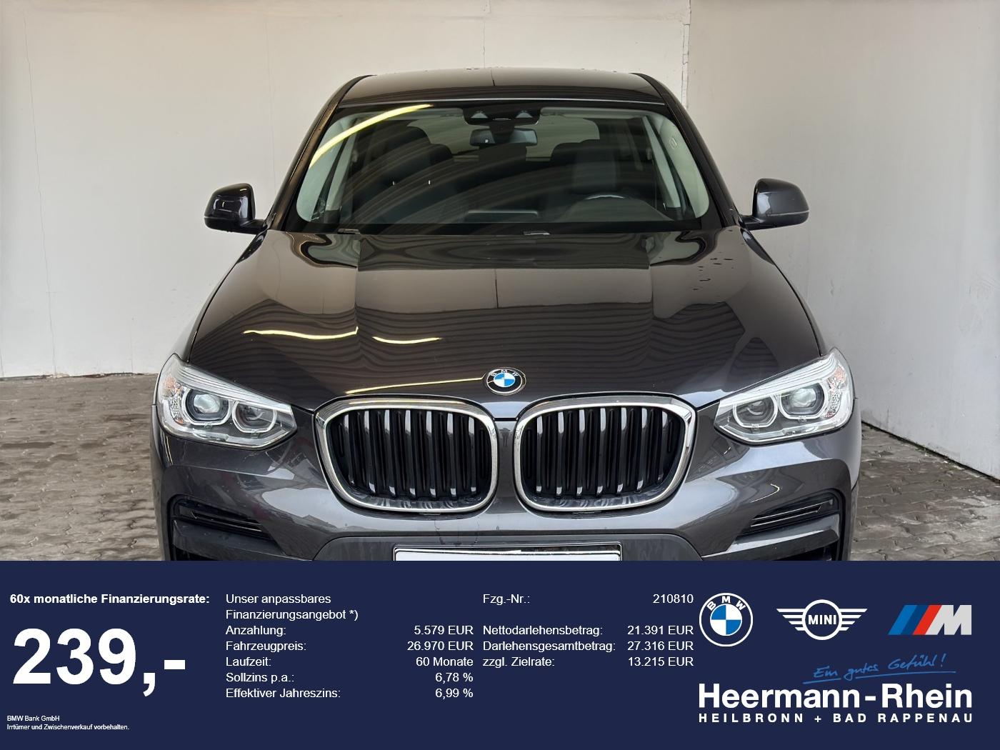 BMW X3 xDrive20iA Advantage LED.Sportsz.ParkAss.SHZ.