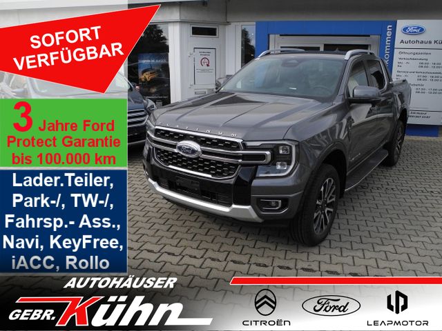 Ford Ranger 3,0 l Autm. Platinum - LED, Navi, eRollo