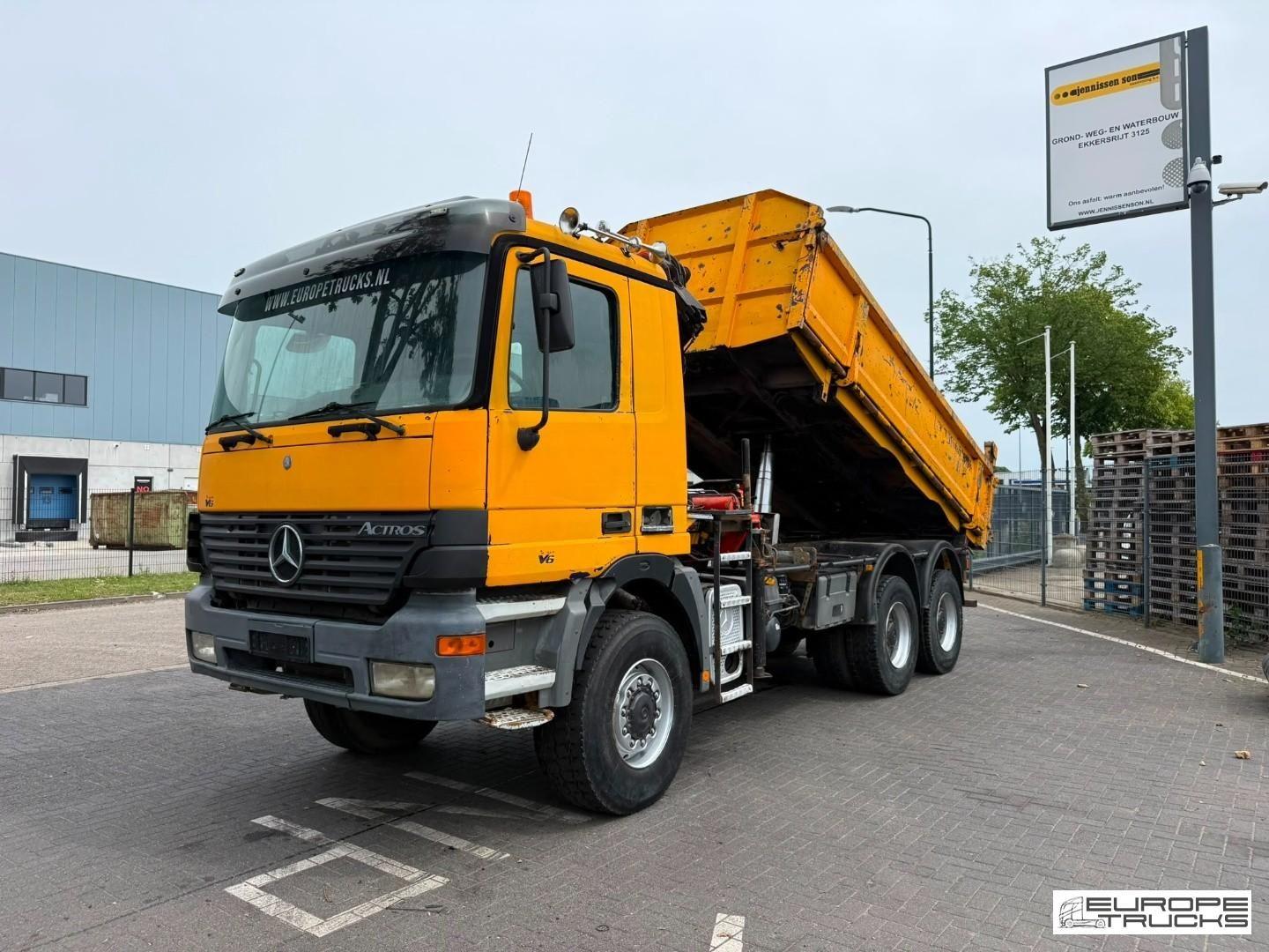 Mercedes-Benz Actros 3340 Full Steel - 6x6 - EPS 3 Ped - Airco