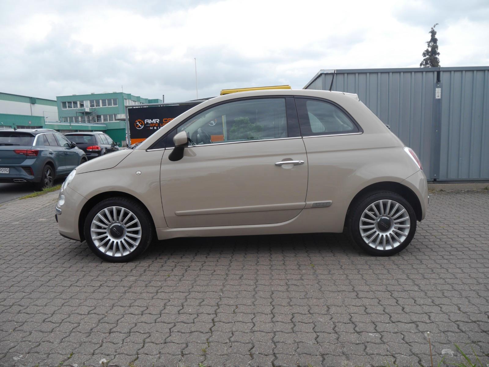 Fiat 500 Lounge Panorama-Dach*Klima*PDC