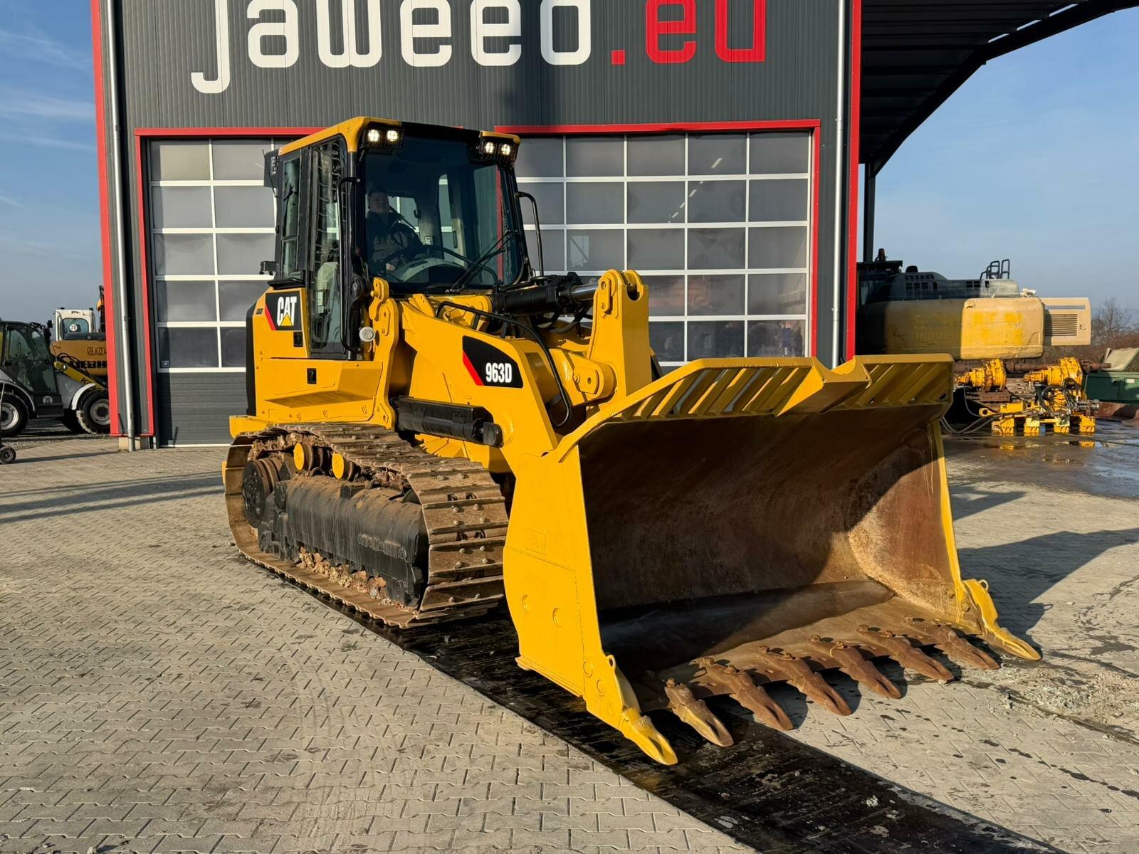 CAT 963D Laderaupe / Schutz Belüftung