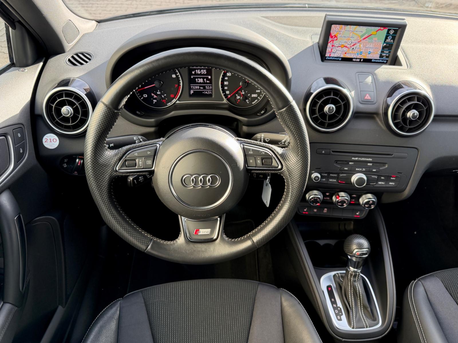 Audi A1 S-Line Sportpaket*1HD*AUTOM*NAV*PDC*LED*73TKM