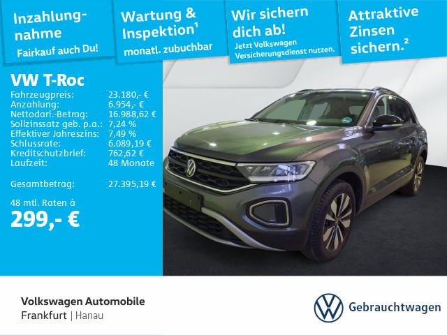 Volkswagen T-Roc Life GOAL 1.0 TSI 85kW 6-Gang NAVI LED APP