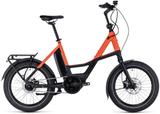 Cube Compact Hybrid 500 black´n´sparkorange Falt-Rahm - Cube E-Bikes