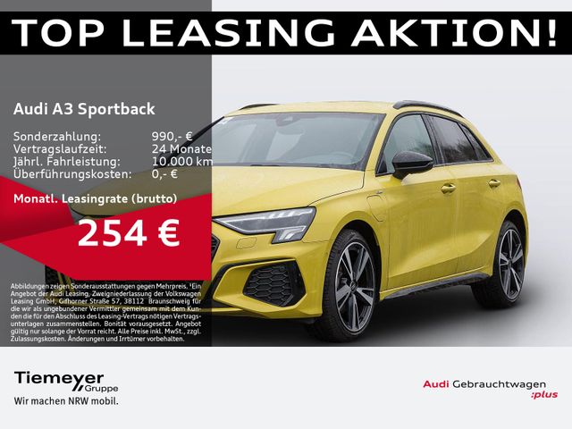 Audi A3 Sportback 40 TFSI e 2x S LINE LM18 AHK NAVI+