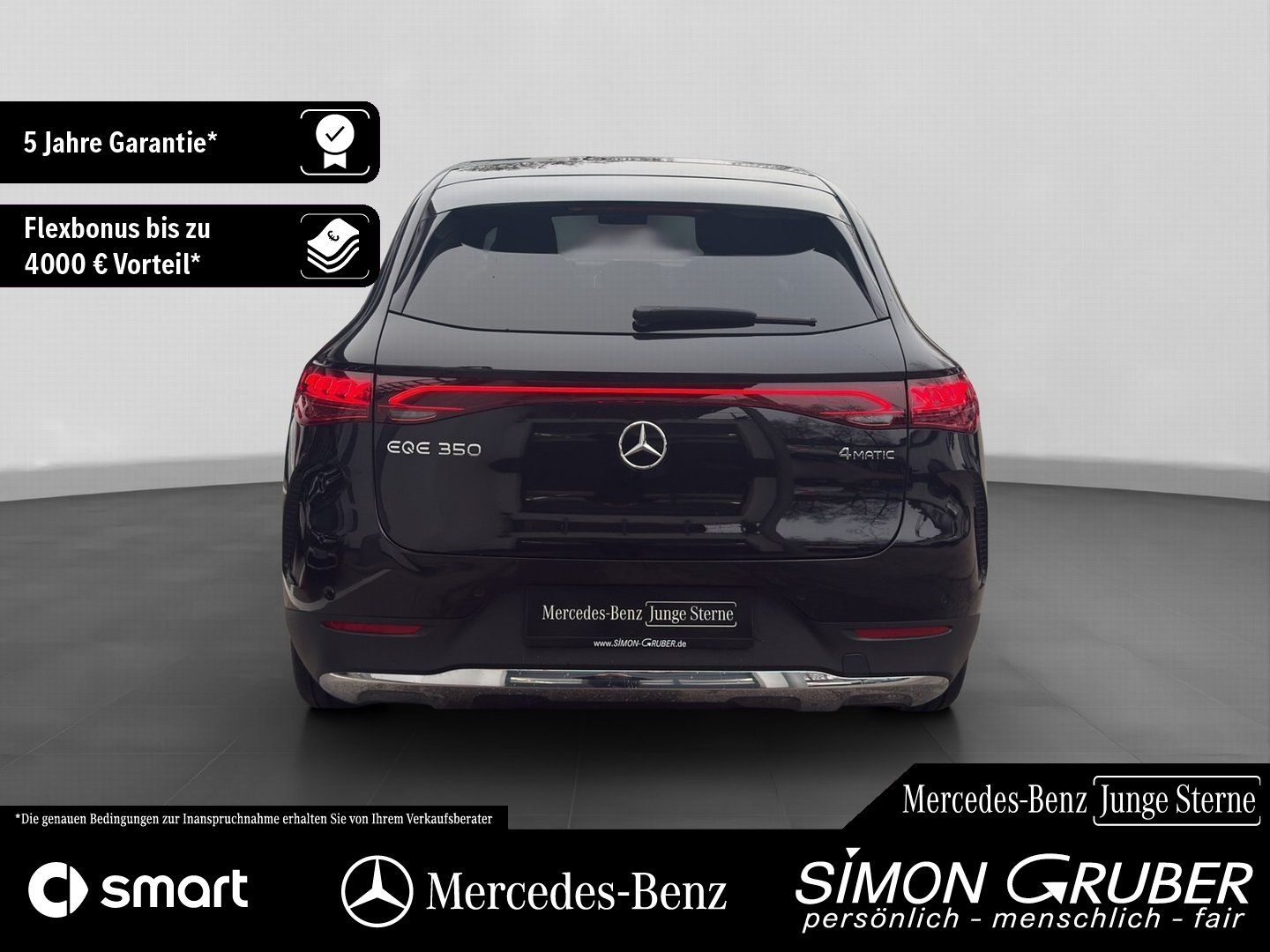 Fahrzeugabbildung Mercedes-Benz EQE 350 4M SUV Electric Art Trittbrett Ambi 20Zo