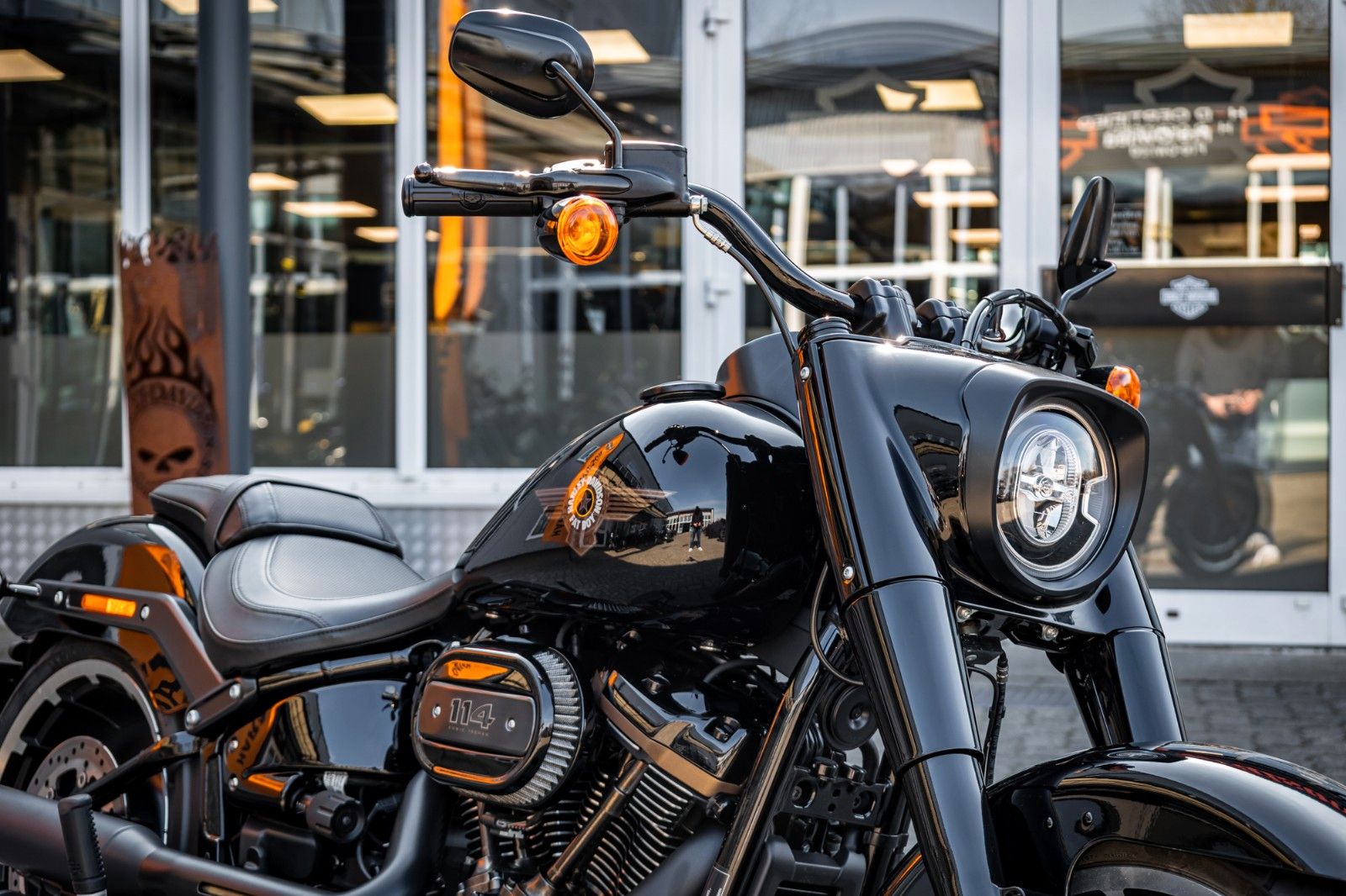 Fahrzeugabbildung Harley-Davidson Softail Fat Boy 30th Anniversary -Kesstech--