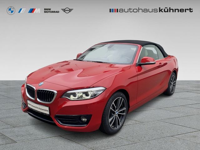 BMW 220d Cabrio LED Navi RFK HiFi Sportsitz PDC