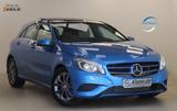 Mercedes-Benz A 200 BE 156PS Automatik Style Pano Leder Memory - : Blau, Panorama-Dach, Limousine