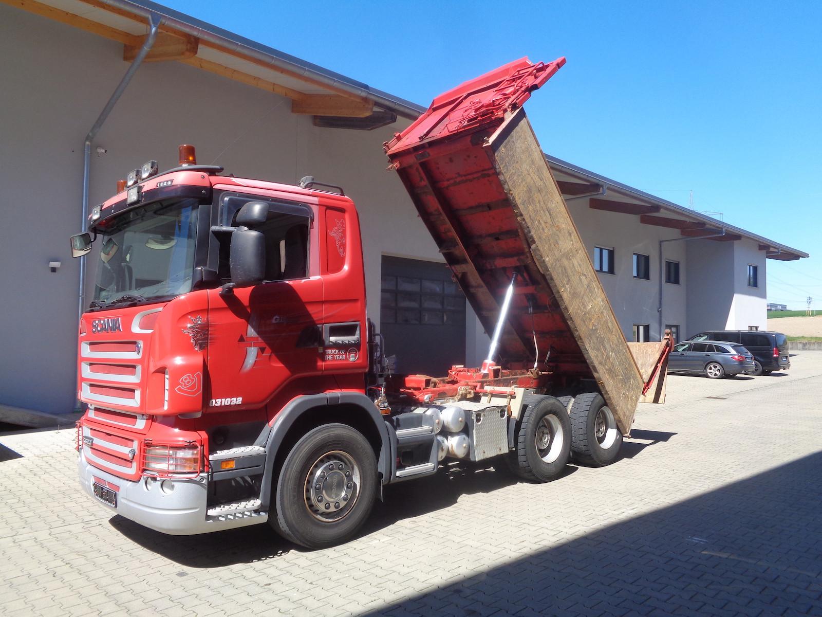 Scania R580 6x4 BB Bordmatik WE-System Retarder AHK