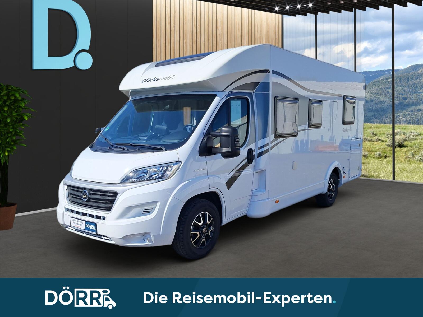 Glücksmobil T 6757 Dachklima, Rückfahrkamera, Markise, TV