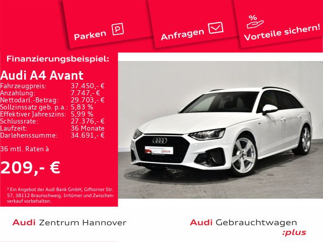 Audi A4 Avant S line 35 TFSI AHK Kamera ACC virtual L