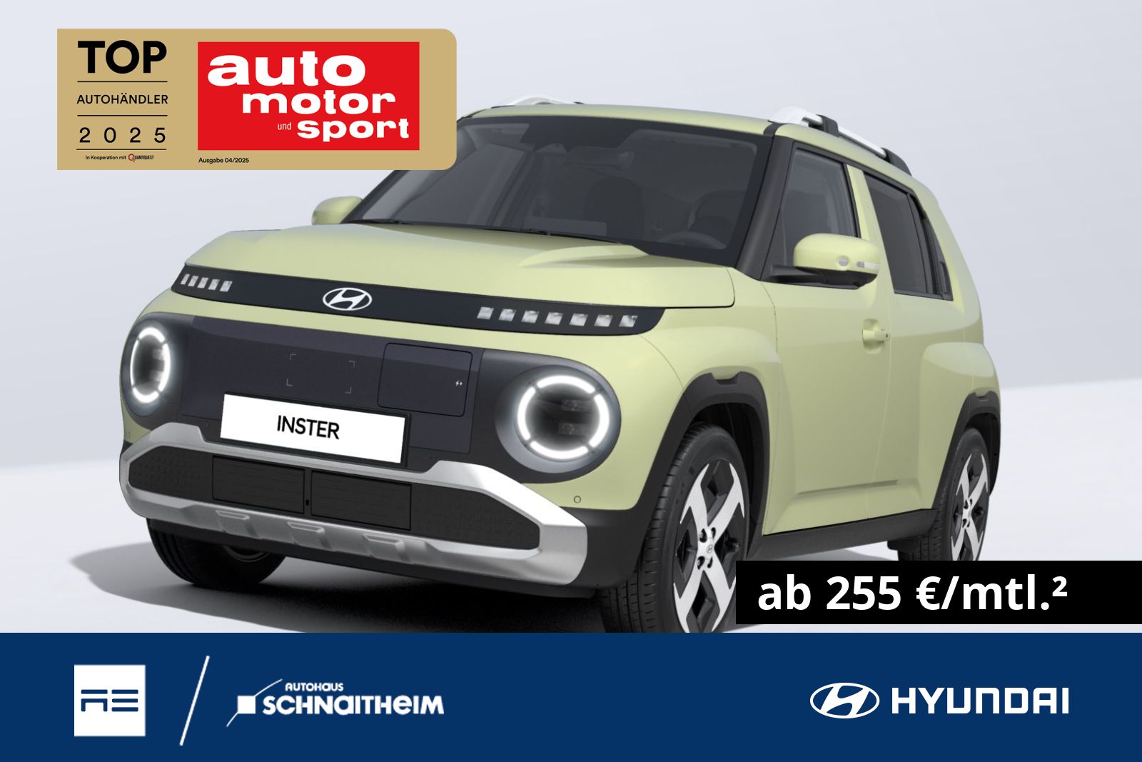 Hyundai INSTER EV Prime 49kWh 85kW 115 PS 2WD