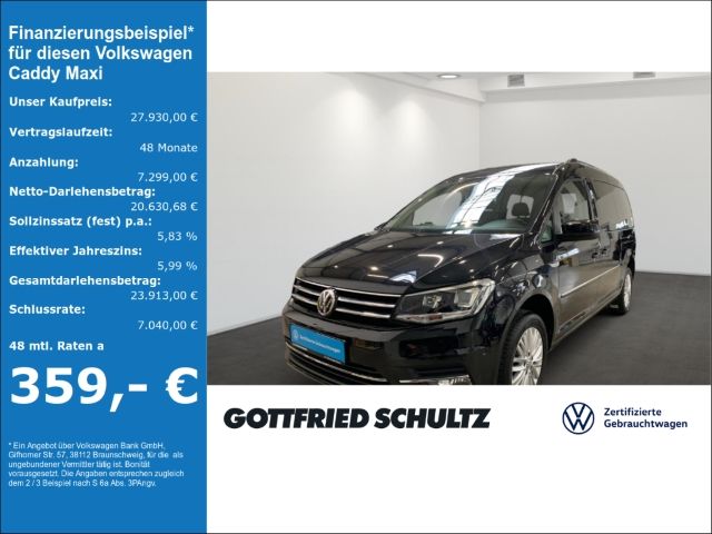 Volkswagen Caddy Maxi HIGHLINE TSI DSG XENON NAVI KLIMA SIT