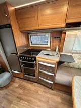 HYMER / ERIBA / HYMERCAR Eriba Nova SL 590,Premium-Ausstung,Mover - HYMER / ERIBA Separate Dusche Wohnwagen