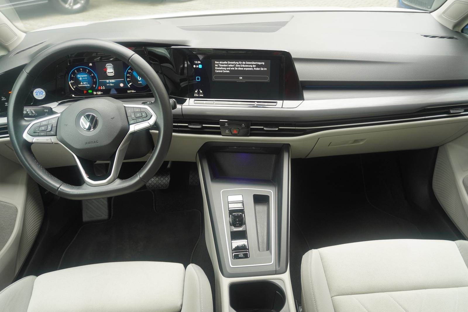 Volkswagen Golf VIII Style eTSI DSG LED Navi ACC Alcantara, миниатюра 12