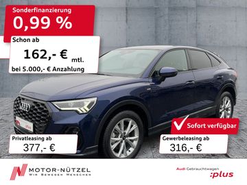 Audi Leasingangebot: Audi Q3 Sportback 35 TFSI S-TR S-LINE LED+NAV+RFK+ACC