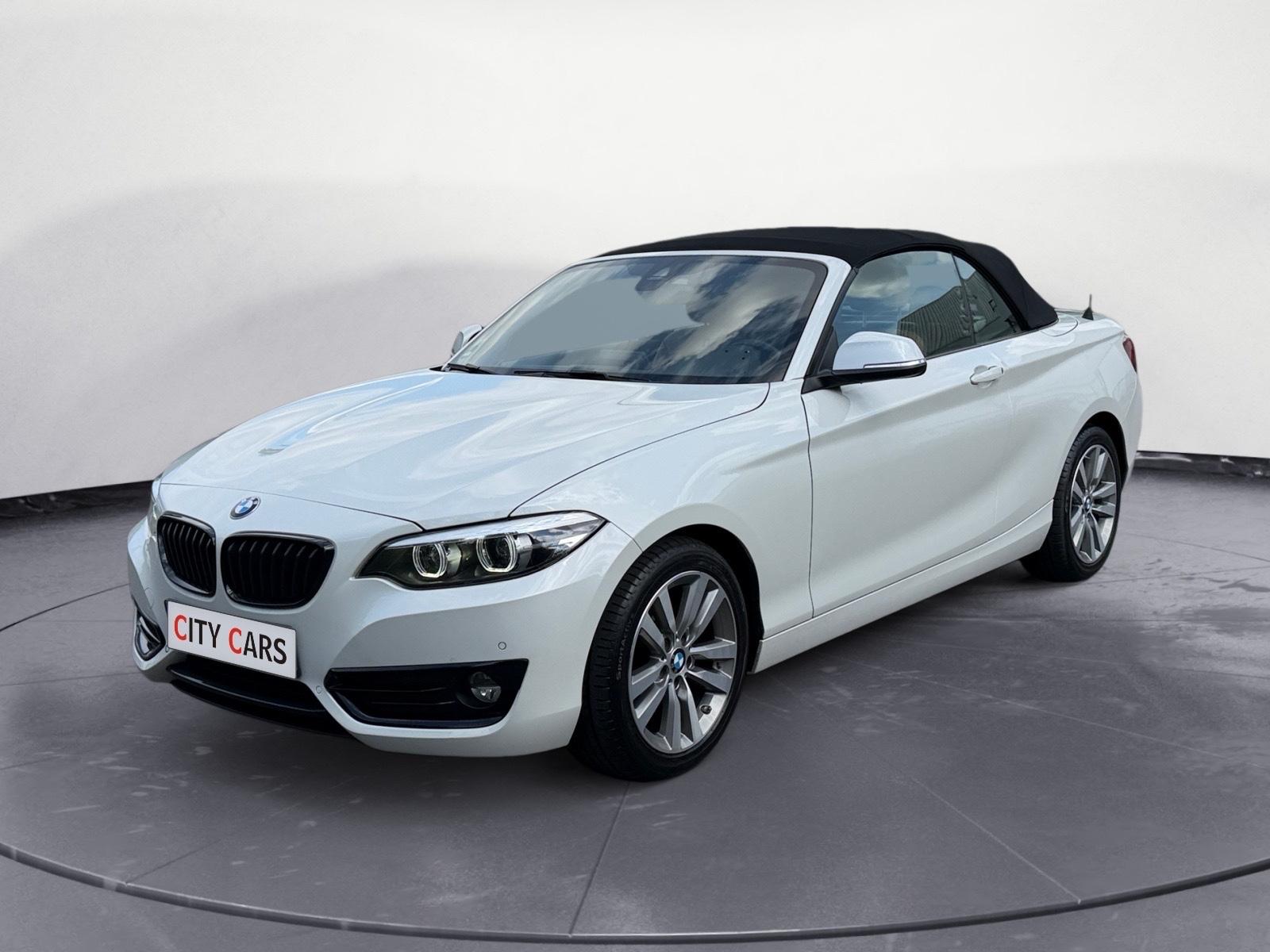 BMW 218 2 Cabrio 218 d Sport Line Navi LED