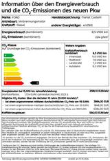 Ford Transit Custom 320 L1H1 LKW 4x4 Autm. Trend - Ford Transit: Lkw