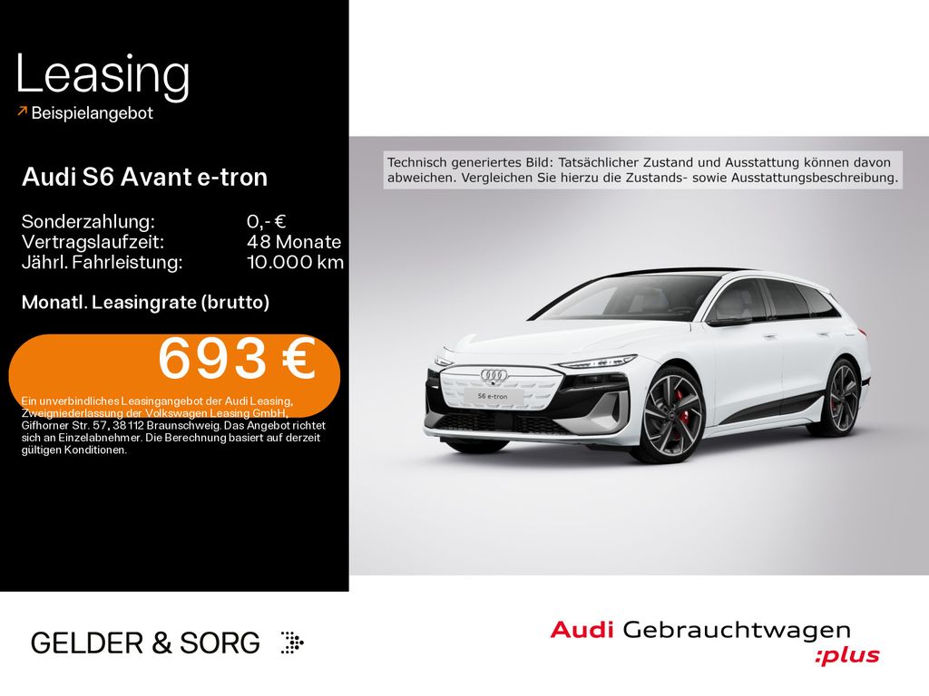 Audi S6 Avant e-tron qu. Exclusive*Air*Pano*B&O*360°
