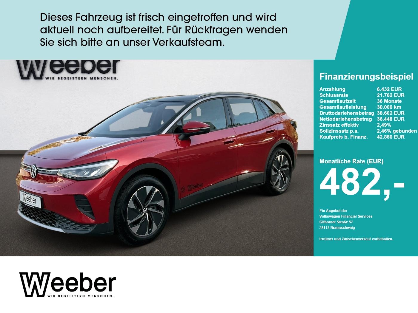 Volkswagen ID.4 Pro *WÄRMEPUMPE*5J GAR*AHK*LED*KAMERA*CCS*