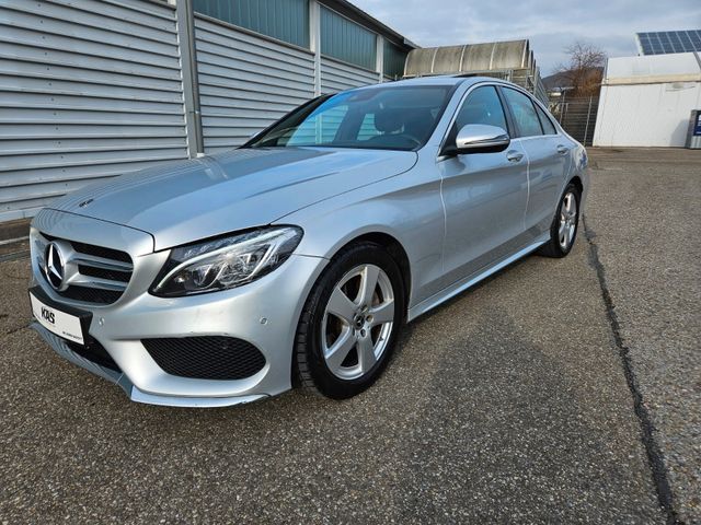 Mercedes-Benz C 180 AMG-Line 9G/Navi/PDC/Leder/LED/Schiebedach