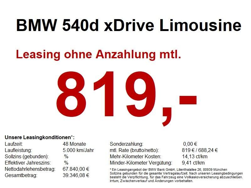 BMW 540d xDrive Lim. M Sport Standheizung.Sitzbelüft