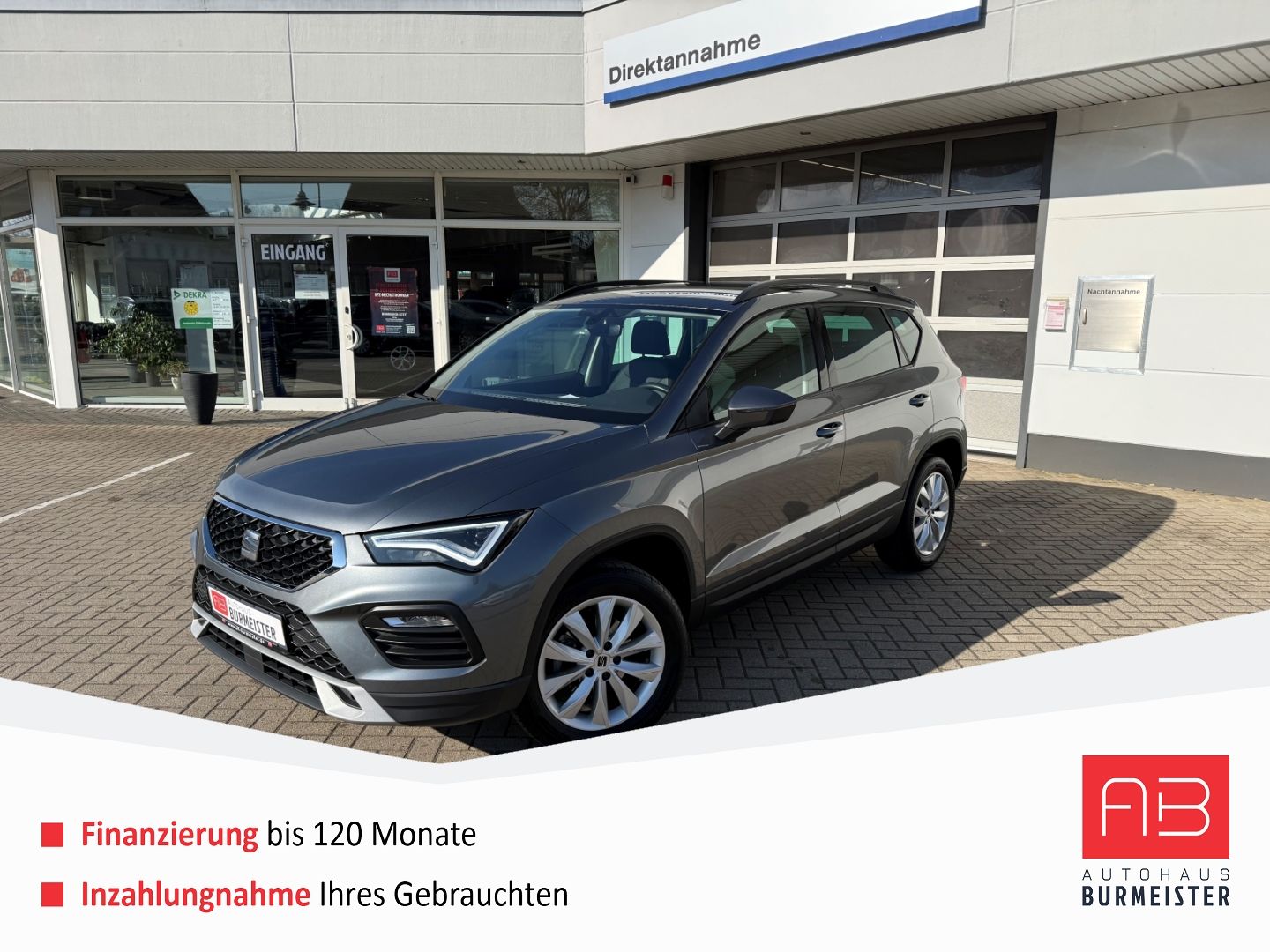 Fahrzeugabbildung SEAT Ateca Style Digitales Cockpit LED Navi AHK RFK D