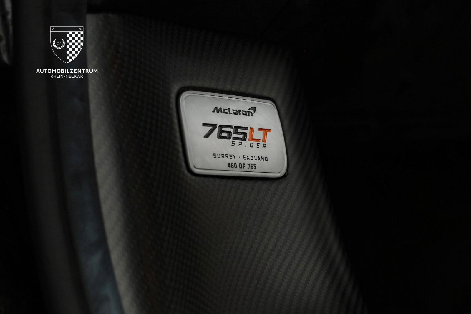 McLaren 765LT Spider NOVITEC CarbonPack/RacingSeats/Lift