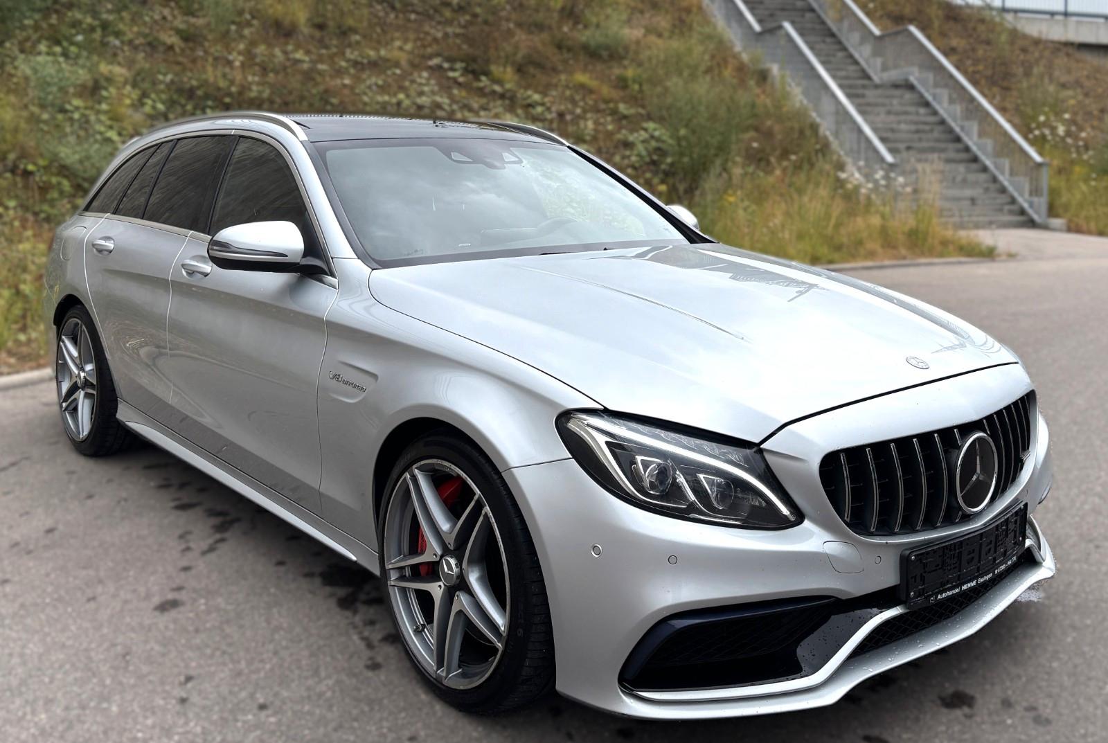 MERCEDES-BENZ C - 63 AMG S - 510 CV - BVA - CUIR MARRON