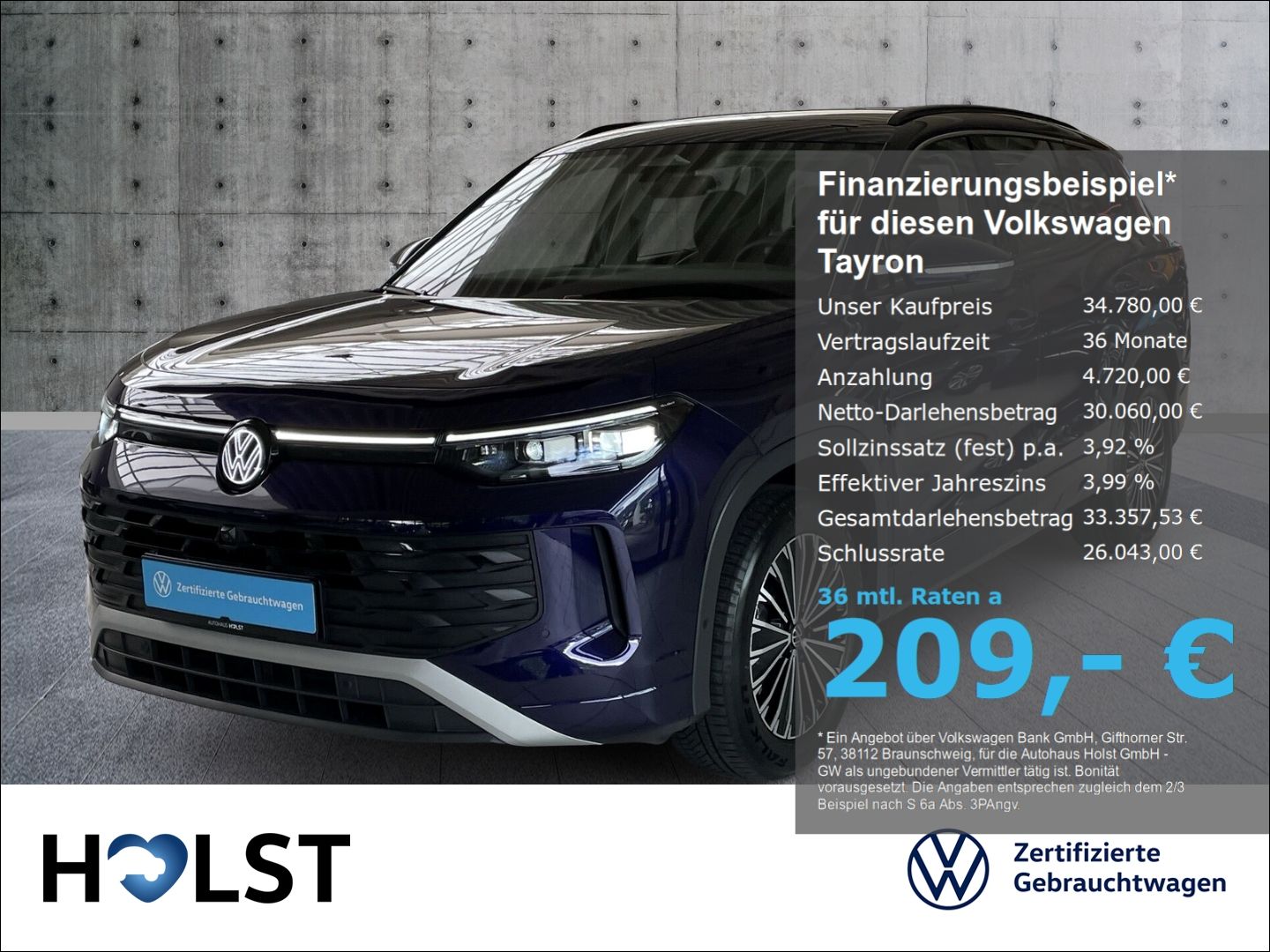 Volkswagen Tayron 1.5eTSI DSG IQ.DRIVE MatrixLED AHK 360°CA