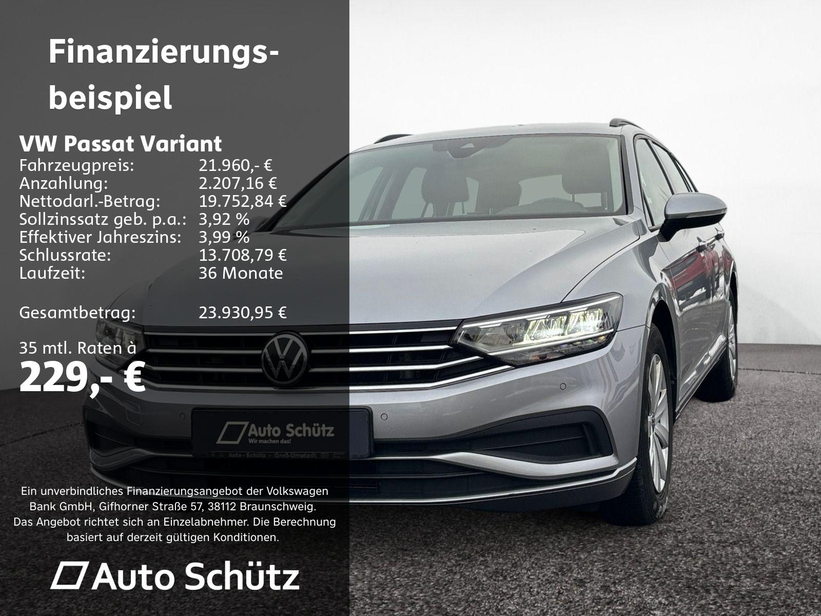 Volkswagen Passat Variant 1.5 TSI Conceptline+NAVI+RFK+LED+