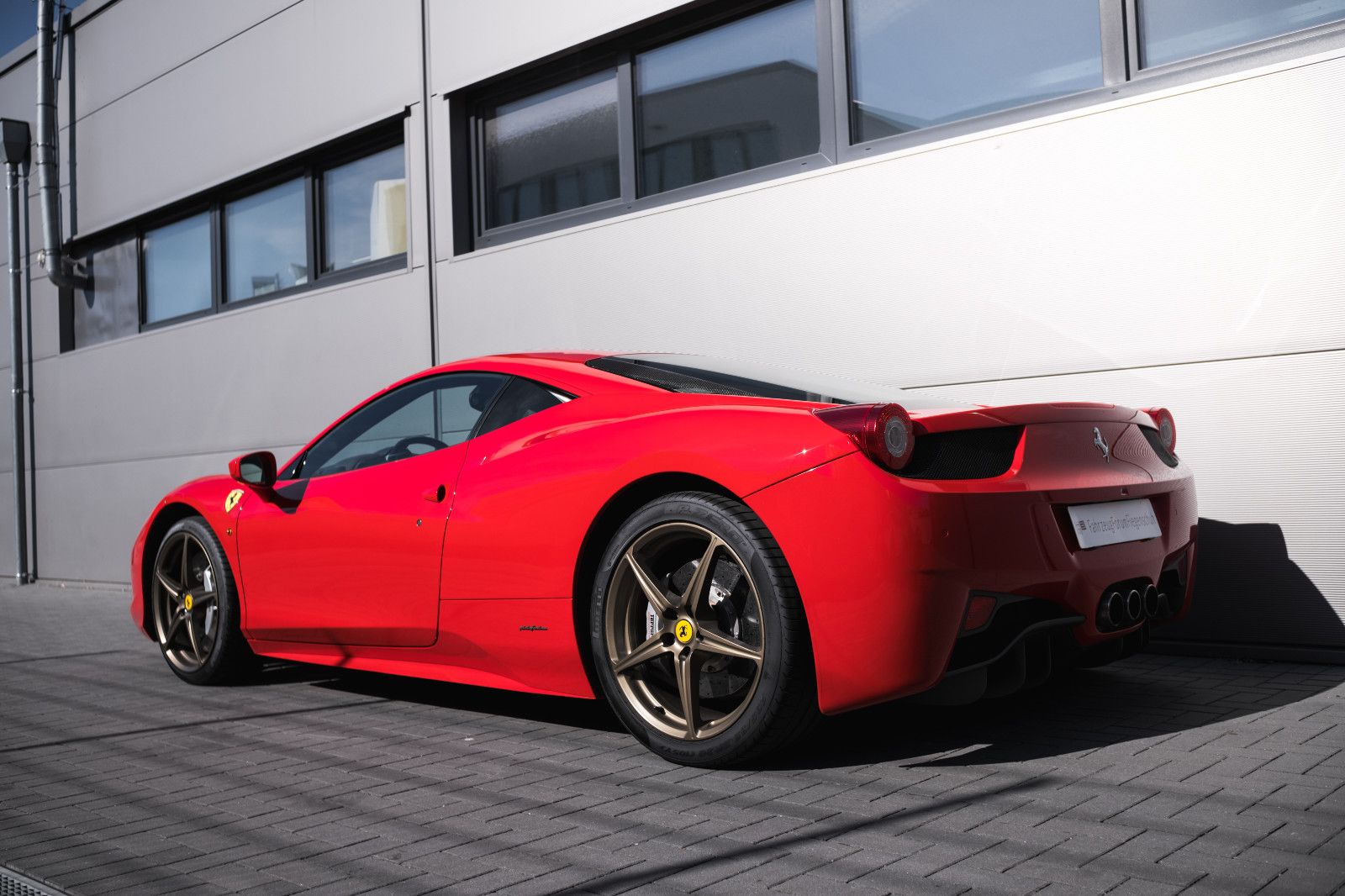 Fahrzeugabbildung Ferrari 458 Italia-Lift-System-Carbon Lenkrad-Kamera