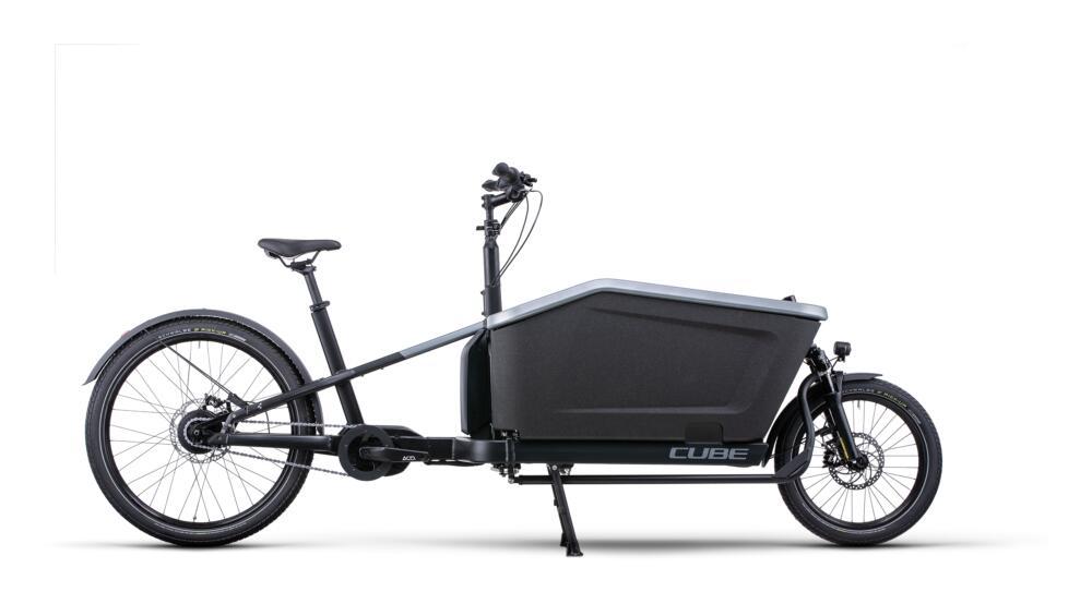 Cube Cargo Hybrid 500 flashgrey´n´black Transportrad 