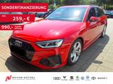 Audi A4 Avant 40 TDI S-TR S-LINE NAVI+RFK+ACC+PANO+18 - Audi A4: Rot, Leder