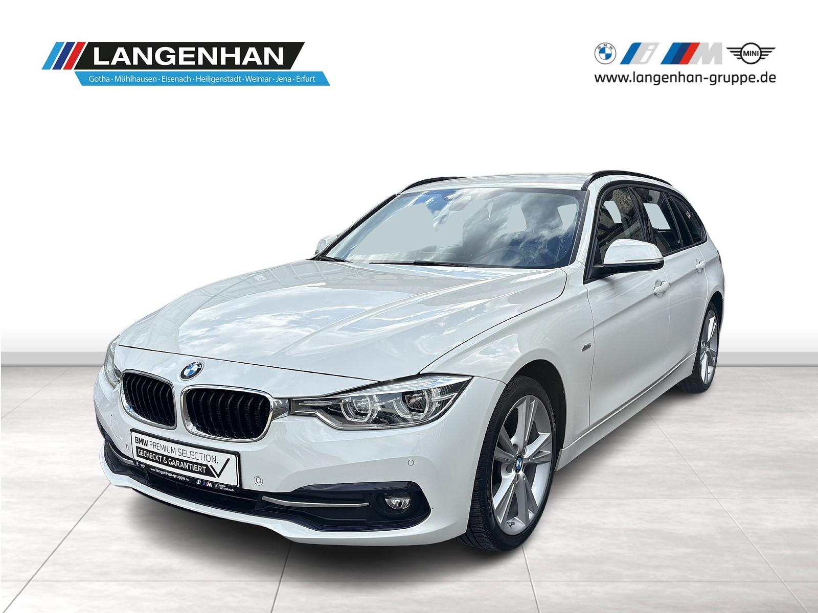 BMW 318d Touring Sport Line LED Navi SHZ PDC Tempo
