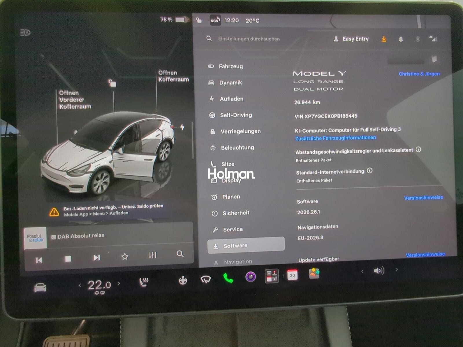 Tesla Model Y Long Range Dual Motor A.pilot AHK Pr. In foto 6