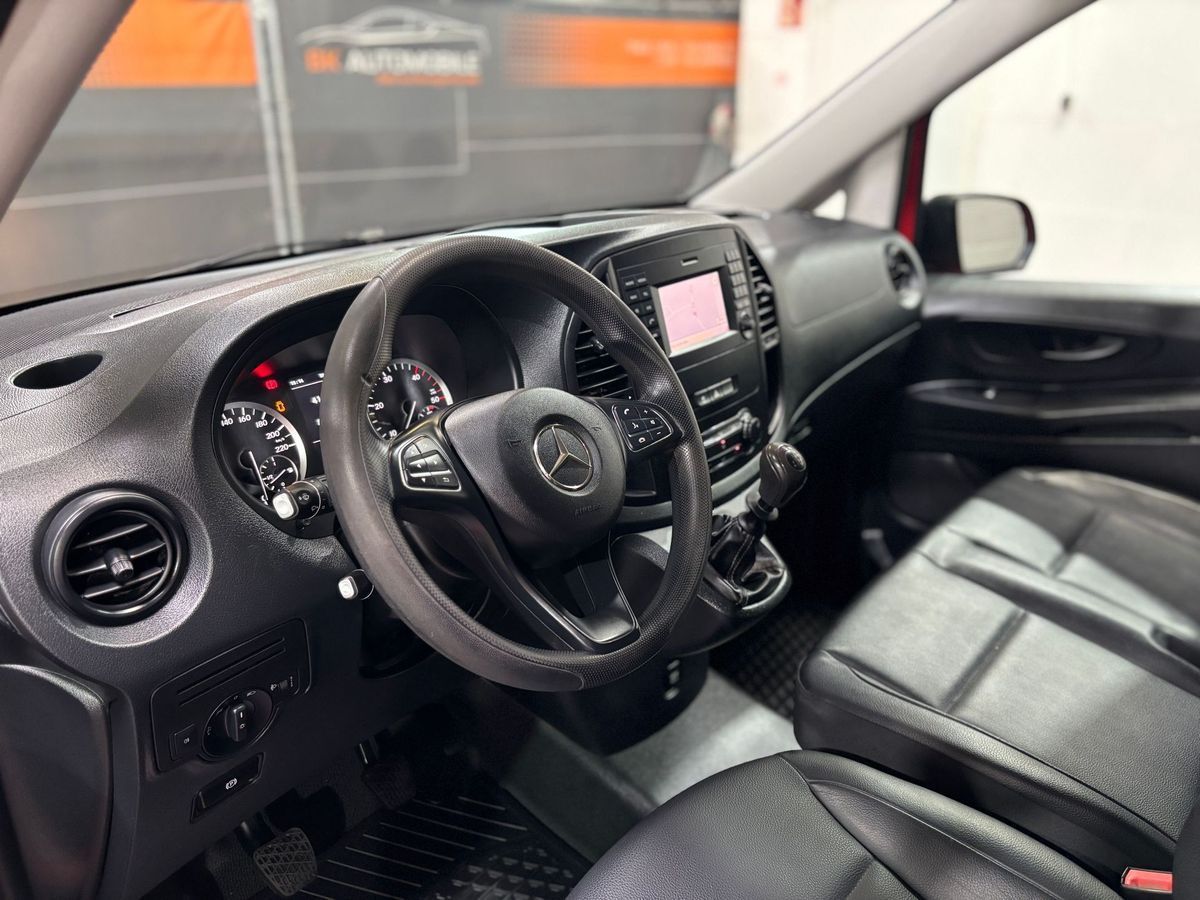Fahrzeugabbildung Mercedes-Benz Vito 116 CDI lang Sortimo#Navi#Klima#Temp.#AHK