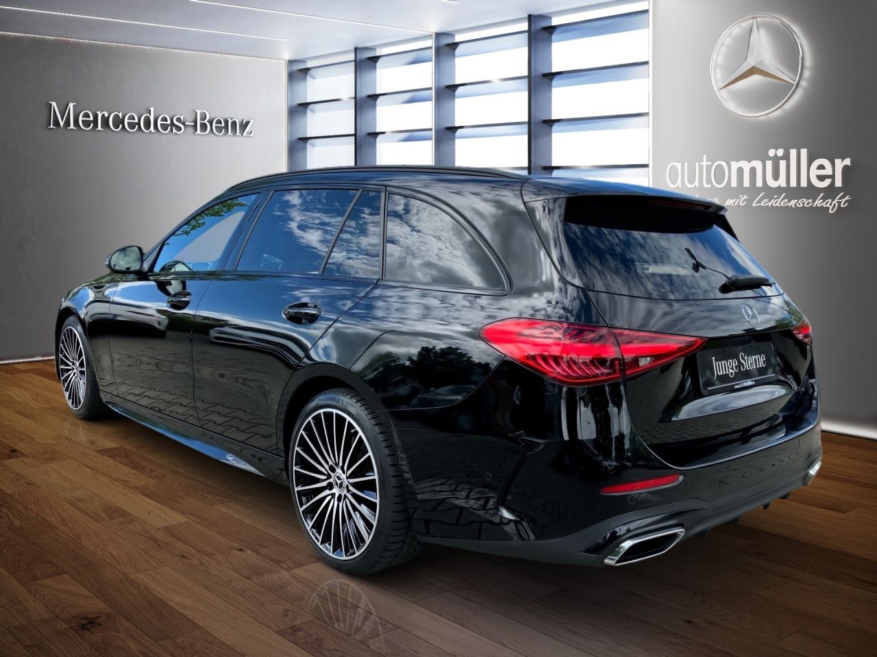 Fahrzeugabbildung Mercedes-Benz C 300 d T AMG AHK+Pano+Night+FahrassPak+Ambi+Kam