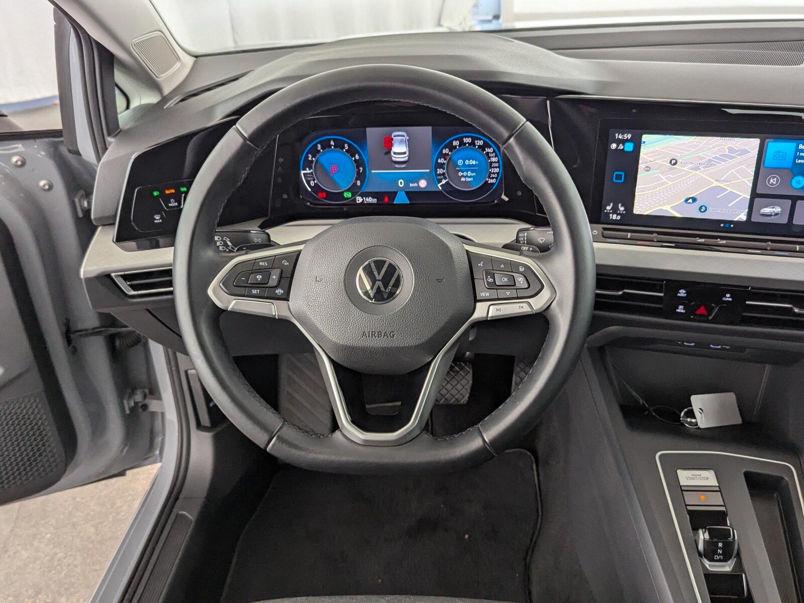 Volkswagen Golf VIII 1.5 eTSI Life LED+NAVI+SHZ+PDC+ACC+, миниатюра 15