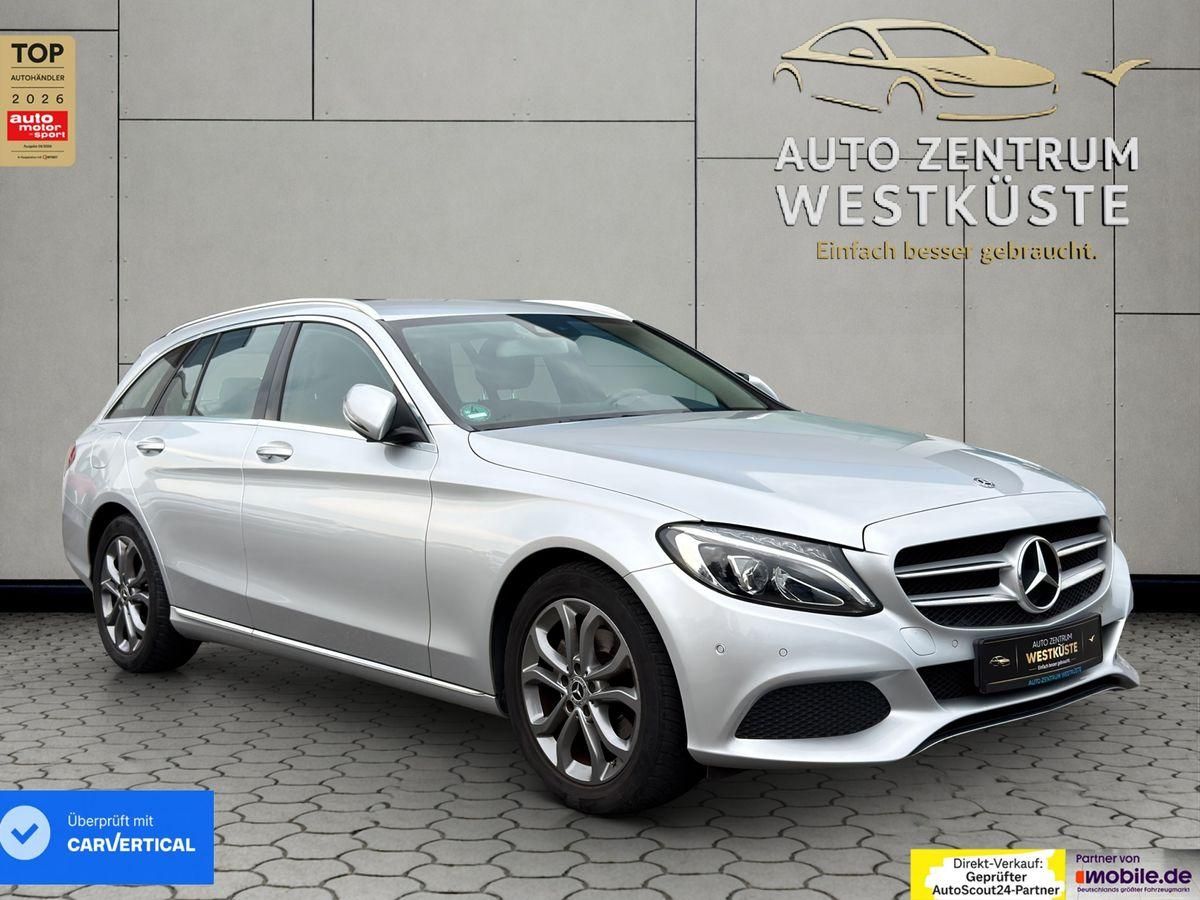 MERCEDES-BENZ C 180 CGI T 9G Avantgarde Navi SHZ LED Teilleder