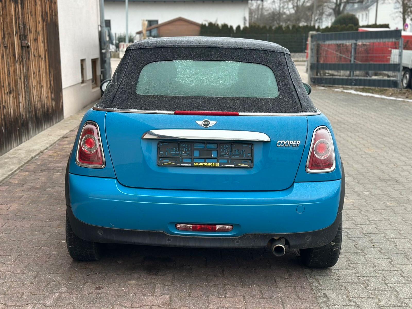 MINI COOPER Cabrio  1,6 Ltr. - 90 kW 16V