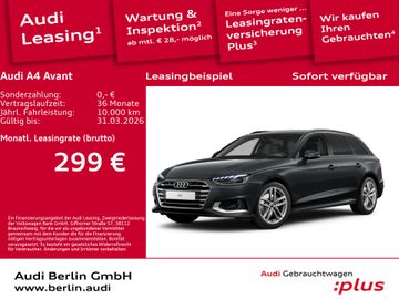 Audi Leasingangebot: Audi A4 Avant Advanced 35 TFSI S tr.