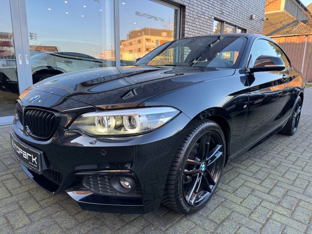 BMW 218d Coupe M Sport Navi LED PDCv+h SHZ LM 18"