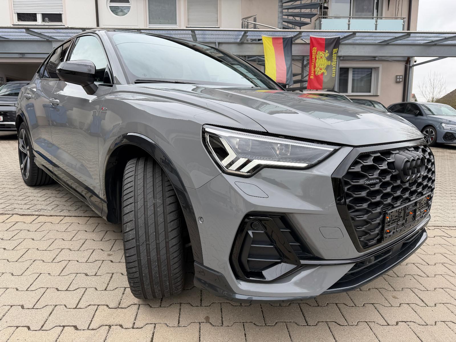 Audi Q3 Sportback 40 TFSI quattro S line, fast VOLL