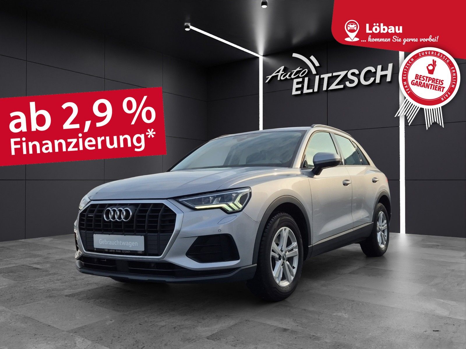 Fahrzeugabbildung Audi Q3 40 TFSI quattro S-tronic Standhzg. Matrix Nav